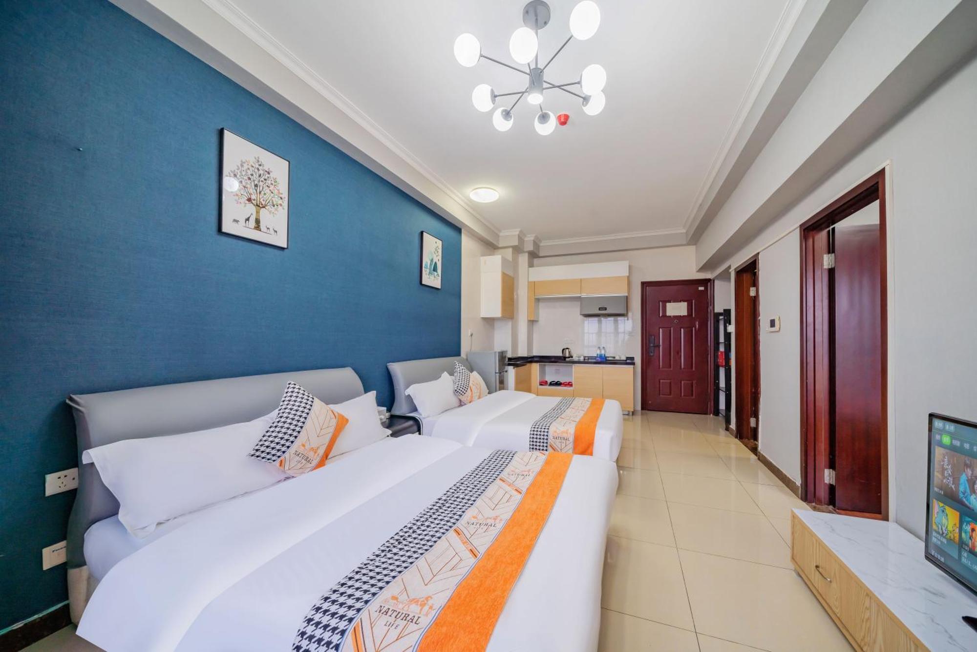 Pazhou Angda International Aparthotel Canton Fair Branch Esterno foto
