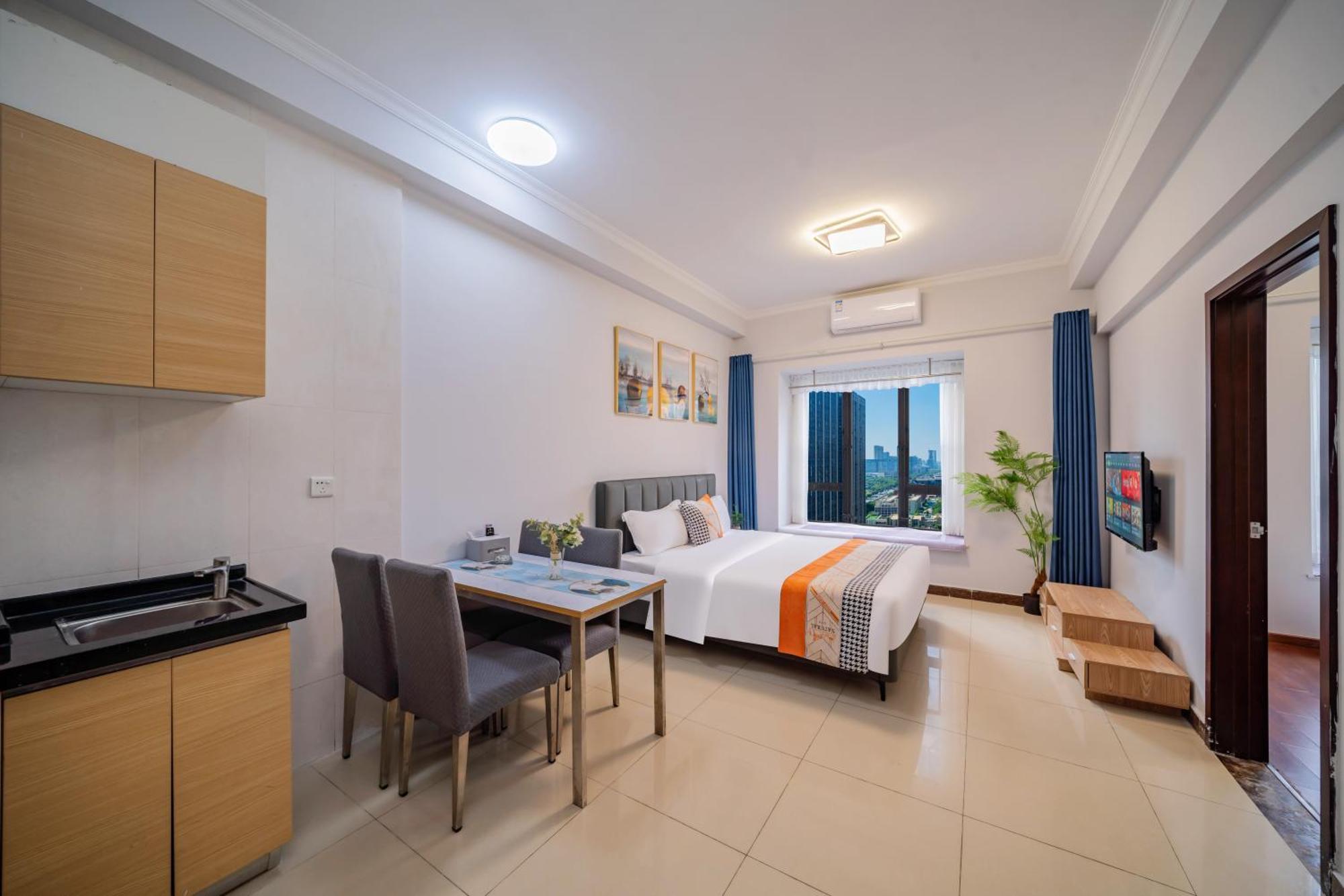 Pazhou Angda International Aparthotel Canton Fair Branch Esterno foto