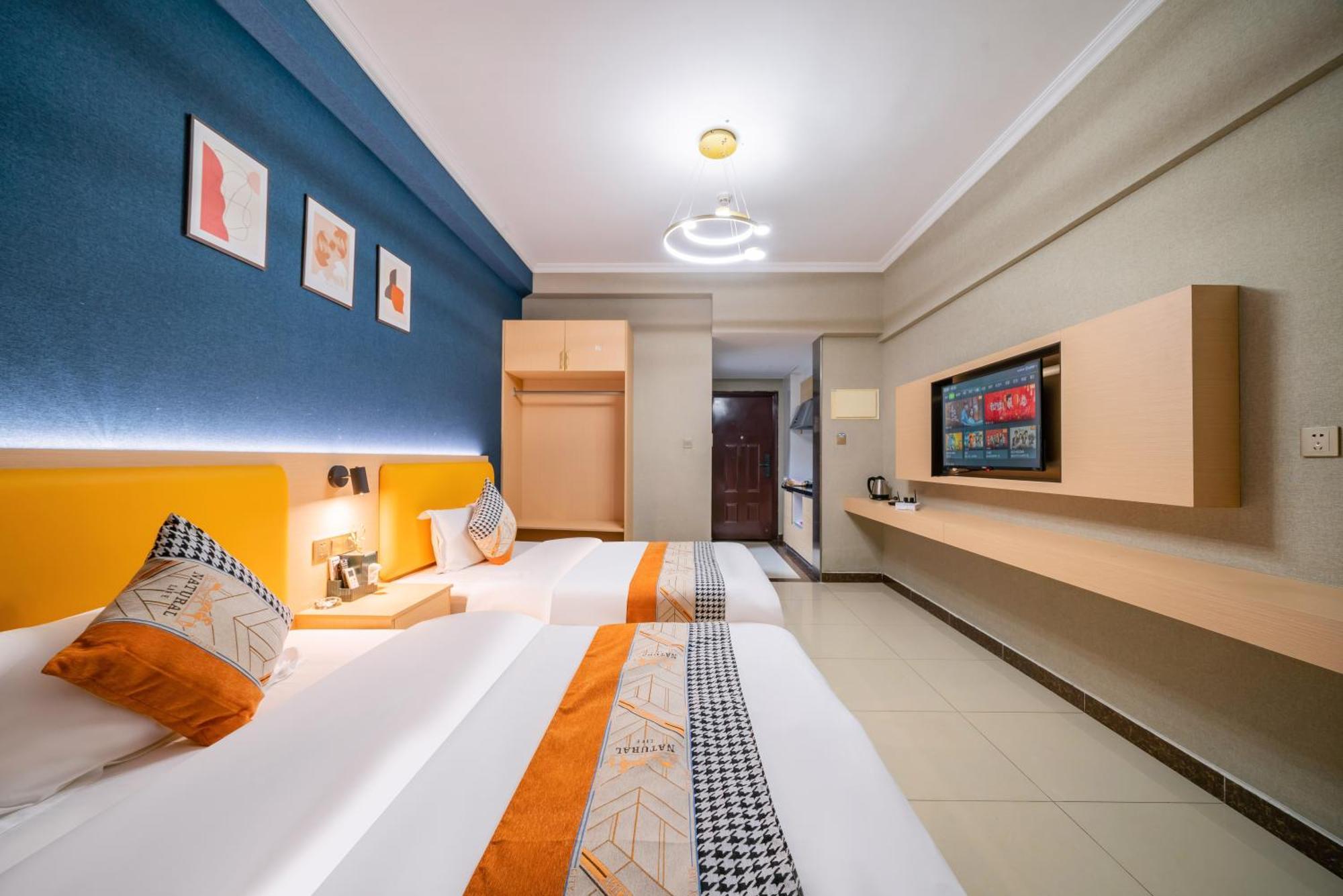 Pazhou Angda International Aparthotel Canton Fair Branch Esterno foto