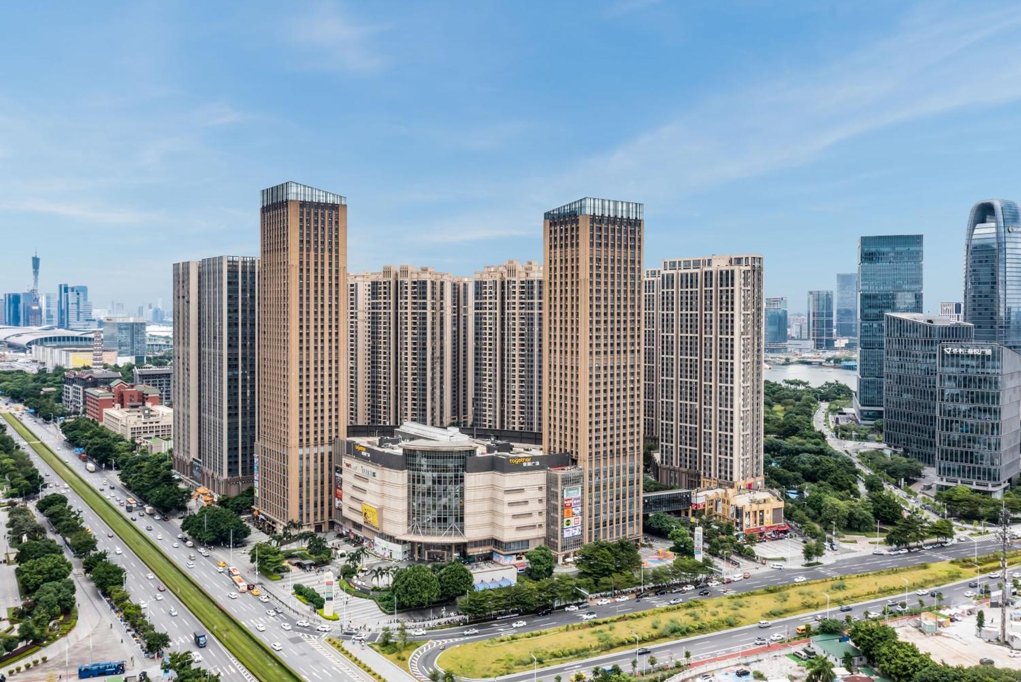 Pazhou Angda International Aparthotel Canton Fair Branch Esterno foto
