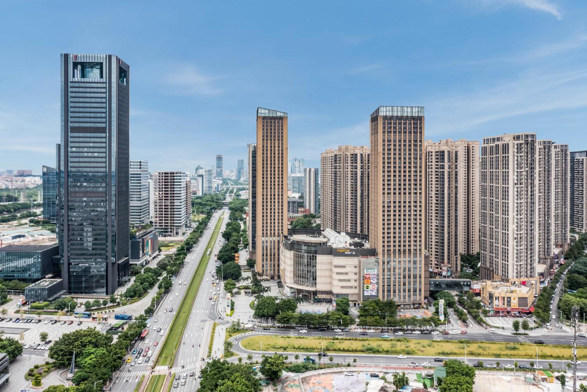 Pazhou Angda International Aparthotel Canton Fair Branch Esterno foto